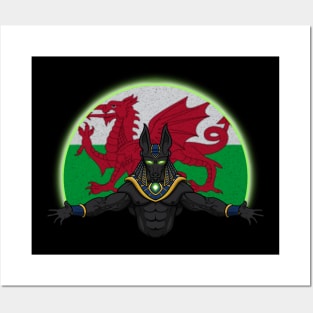 Anubis Wales Posters and Art